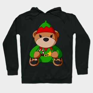 Elf Teddy Bear Hoodie